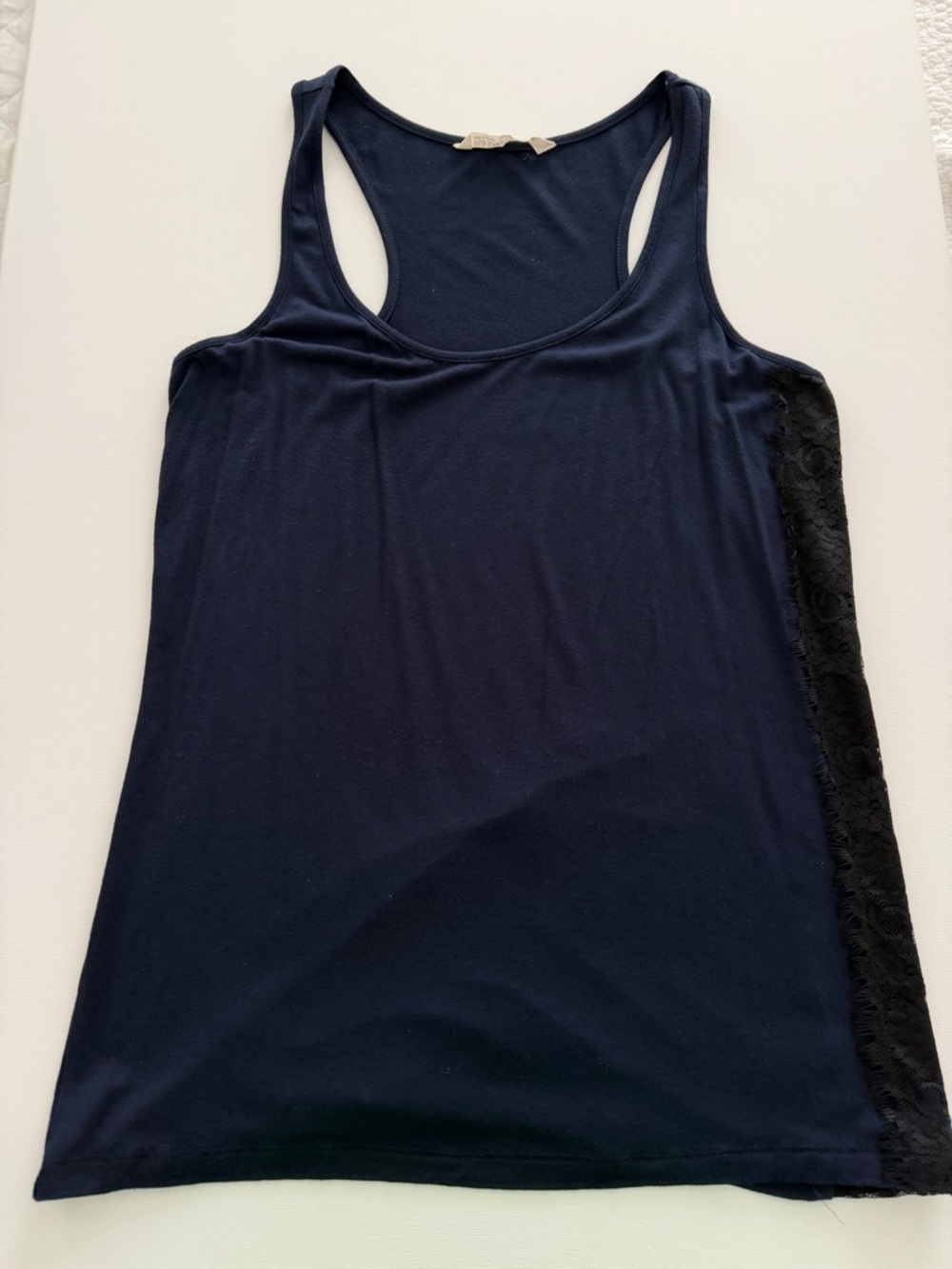 Old Navy Dark Blue Scoop Neck Tank